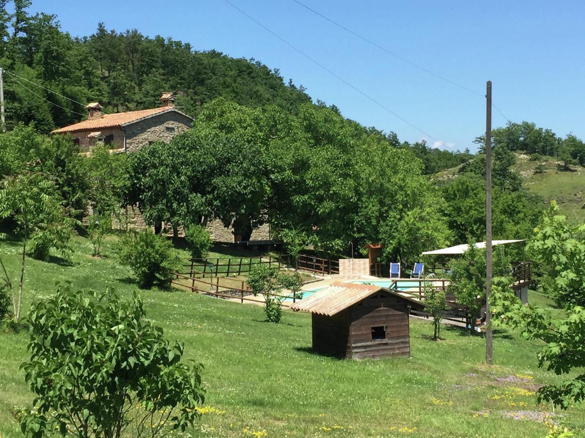 Vila Farmhouse In Apecchio With Swimming Pool Terrace Garden Exteriér fotografie