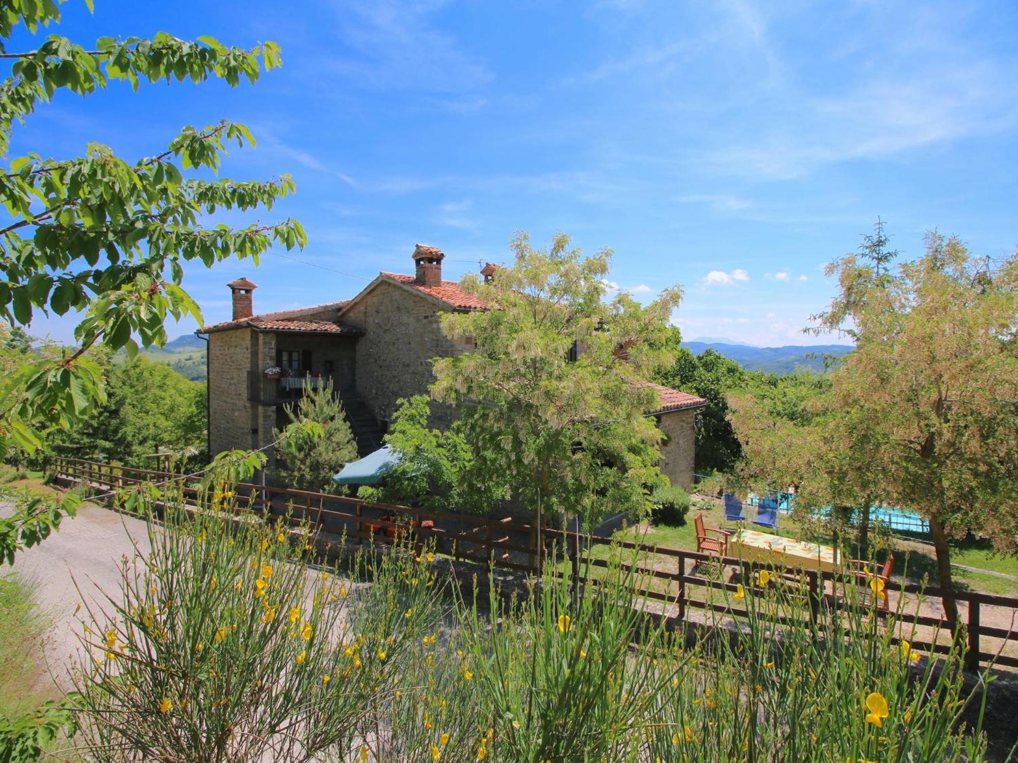 Vila Farmhouse In Apecchio With Swimming Pool Terrace Garden Exteriér fotografie