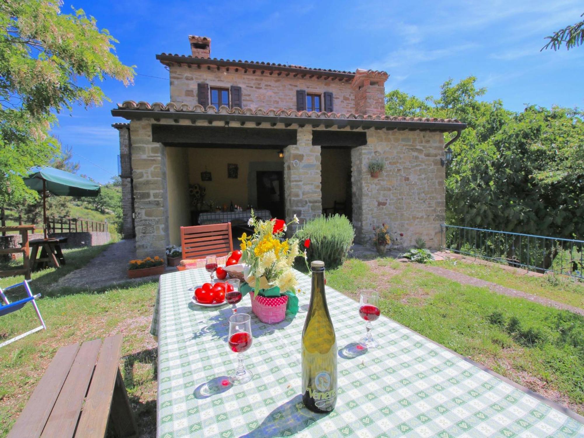 Vila Farmhouse In Apecchio With Swimming Pool Terrace Garden Exteriér fotografie