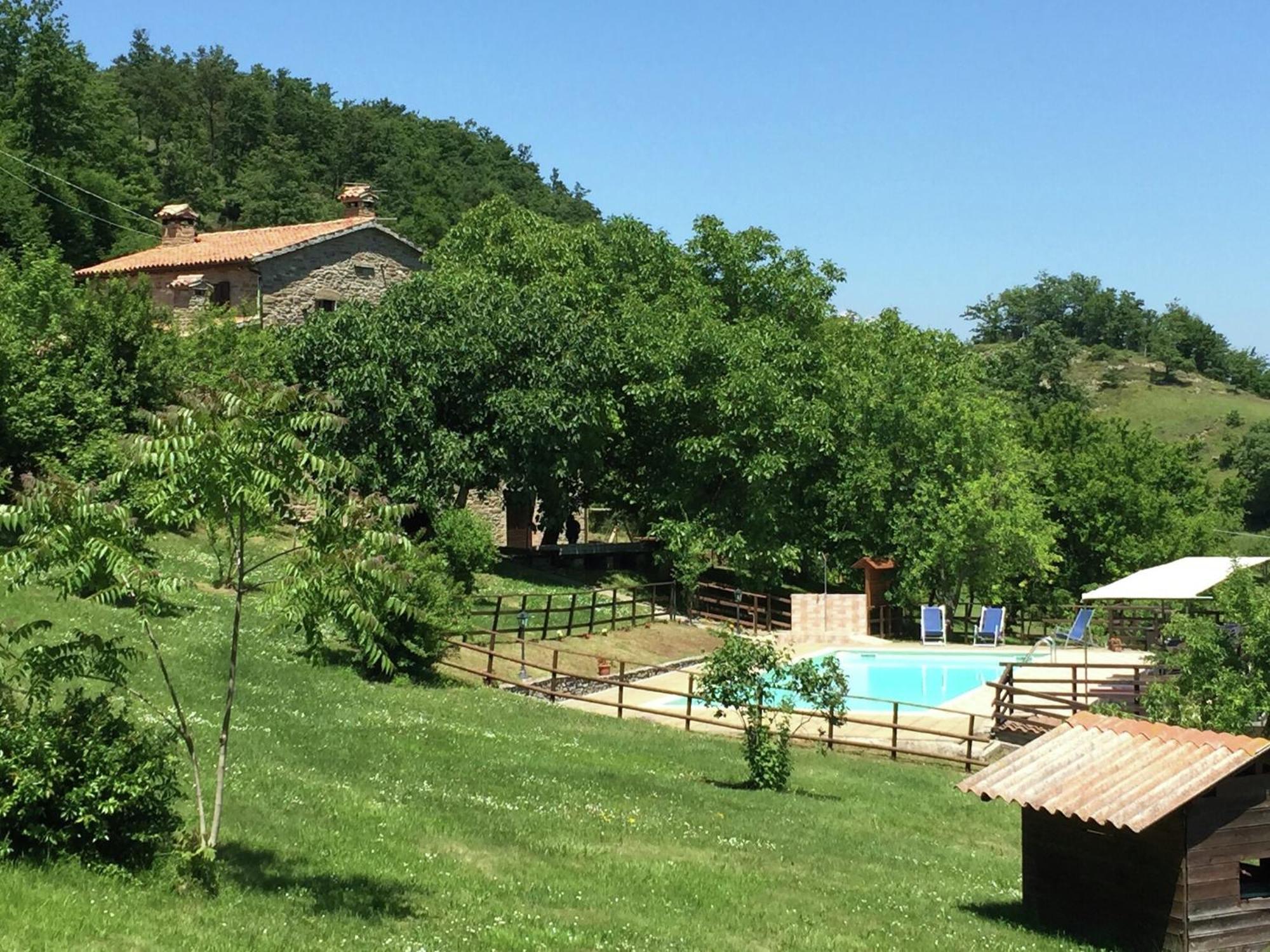 Vila Farmhouse In Apecchio With Swimming Pool Terrace Garden Exteriér fotografie